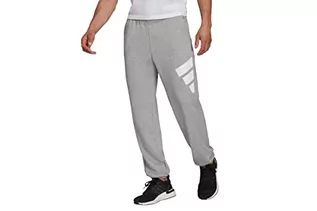Spodnie męskie - Spodnie męskie adidas, Wielokolorowy (Brgrin), M - grafika 1