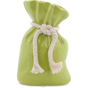 Wazony i flakony - Zielony Wazon Dekoracyjny w Kształcie Sakiewki z C - miniaturka - grafika 1