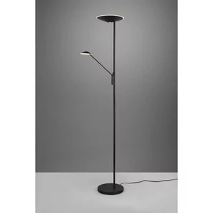 Trio Brantford 425610232 lampa stojąca podłogowa 2x30W LED 4000K czarna - Lampy stojące - miniaturka - grafika 1
