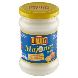 Majonez 100 % 260G Białuty - Majonezy i dressingi - miniaturka - grafika 1