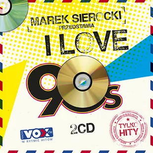 Sony Music Entertainment Marek Sierocki przedstawia: I love 90's 2 CD - Pop - miniaturka - grafika 1
