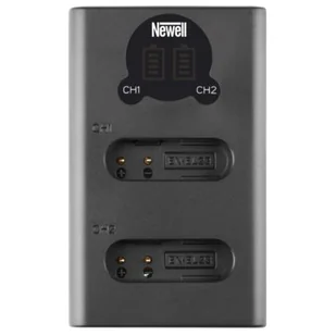 Newell Ładowarka do aparatu Ładowarka dwukanałowa DL-USB-C do akumulatorów EN-EL23 NL2114 - Ładowarki do aparatów dedykowane - miniaturka - grafika 1
