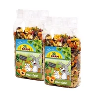 Karma dla gryzoni - JR Farm Sałatka owocowa 2x600 g - miniaturka - grafika 1