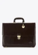 Teczki i aktówki - Teczka skórzana luksusowa - miniaturka - grafika 1