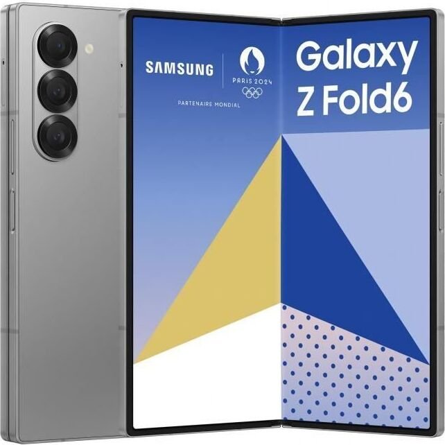 SAMSUNG Galaxy Z Fold6 - Smartfon 5G - Dual SIM - RAM 12 GB / Pamięć wewnętrzna 1 TB - Wyświetlacz OLED