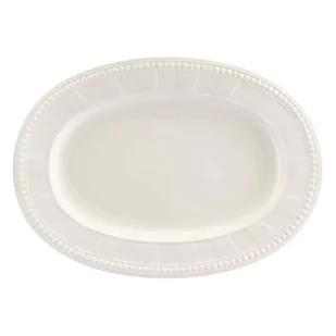 Półmisek Owalny 24X34 cm Venice White Villa Italia - Miski i półmiski - miniaturka - grafika 1