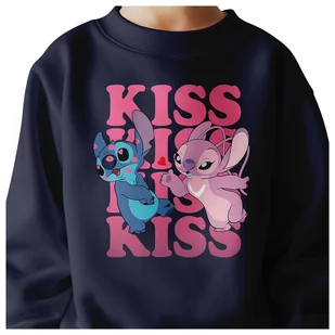 BLUZA DZIECIĘCA STITCH ANGEL ANDZIA KISS 104 DLA DZIEWCZYNKI CHŁOPCA - Bluzy dla dziewczynek BLUZA DZIECIĘCA STITCH ANGEL ANDZIA KISS 104 DLA DZIEWCZYNKI CHŁOPCA - Bluzy dla dziewczynek - miniaturka - grafika 1