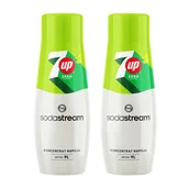 Akcesoria i części AGD - Zestaw Syropów do saturatora SODASTREAM 7up Diet Bez cukru 2x440ml - miniaturka - grafika 1