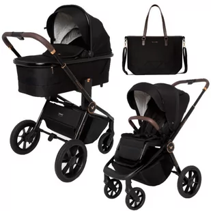 MUUVO QUICK SE 2 wózek wielofunkcyjny zestaw 2w1 Sunset Black - Wózki dziecięce - miniaturka - grafika 1