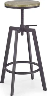 Profeos Okrągły hoker Ulter - coffee - Taborety i hokery - miniaturka - grafika 1