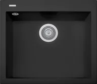Zlewozmywaki - Zlew PLADOS ONE 6010 CZARNY MAT (black mat 70) (ON601070) - miniaturka - grafika 1