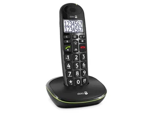 Doro PhoneEasy 110 Telefon w systemie DECT Nazwa i identyfikacja dzwoniącego Czarny - Telefony stacjonarne - miniaturka - grafika 1