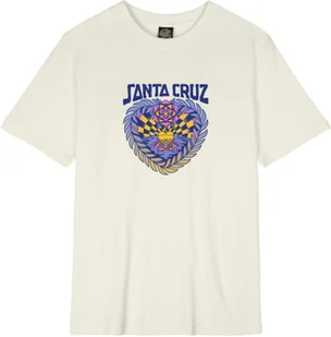 t-shirt damski SANTA CRUZ HEART SET FRONT TEE Off White - Koszulki i topy damskie - miniaturka - grafika 1