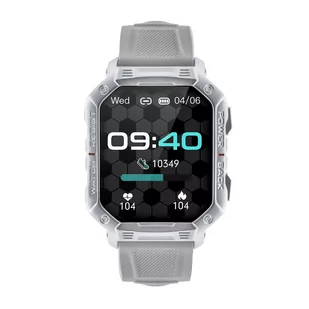 Smartwatch Watchmark Ultra Szary Tryby sportowe Ciśnieniomierz Tętno - Smartwatch - miniaturka - grafika 1