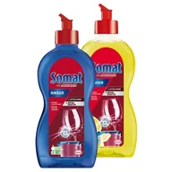 Środki do zmywarek - Somat Nabłyszczacz do Zmywarki Mix 500ml x2 - miniaturka - grafika 1