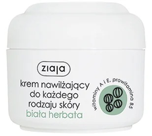 Ziaja  Krem bionawilżający do cery tłustej i mieszanej Biała herbata 50ml - Kremy do twarzy - miniaturka - grafika 1
