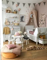 Karuzele dla niemowląt - Szary mobil księżyc dla niemowlaka Velvet - miniaturka - grafika 1