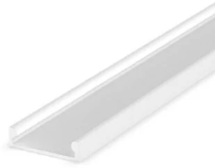 Profil LED P4-3 aluminium 200cm lakierowany do taśm 12mm biały - Akcesoria do oświetlenia - miniaturka - grafika 1