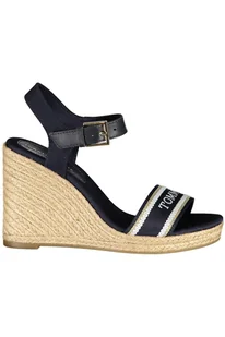 NIEBIESKIE BUTY SANDAŁÓW TOMMY HILFIGER DAMSKIE - Sandały damskie - miniaturka - grafika 1