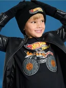 Czapki dla dzieci - Sinsay - Czapka z haftem Hot Wheels - czarny - miniaturka - grafika 1