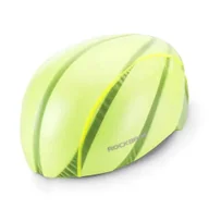 Kaski rowerowe - Pokrowiec przeciwdeszczowy na kask rowerowy zielony ROCKBROS - miniaturka - grafika 1