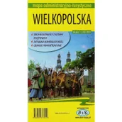 Atlasy i mapy - Bik Województwo Wielkopolskie-Mapa Turystyczno-administracyjna - BiK - miniaturka - grafika 1