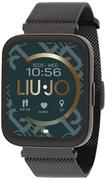 Smartwatch - LIU JO SWLJ082 Smartwatch Voice Slim Czarny - miniaturka - grafika 1
