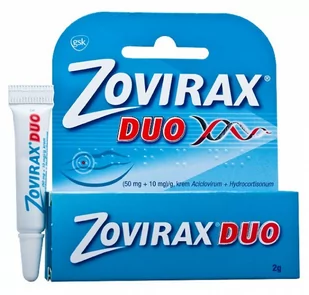 ZOVIRAX DUO krem 2 g - Witaminy i minerały - miniaturka - grafika 1