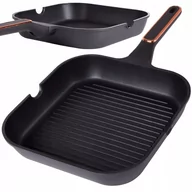 Patelnie - Patelnia Do Smażenia Grill Indukcja Nonstick 28Cm - miniaturka - grafika 1