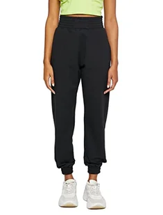 Koton Damskie spodnie dresowe z kieszeniami, bardzo wysoka talia, czarny (999), XS - Spodnie damskie - miniaturka - grafika 1