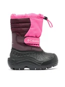 Buty dla dziewczynek - Columbia Śniegowce Children'S Powderbug Snowlite 2078922 Bordowy - miniaturka - grafika 1