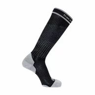 Skarpetki i podkolanówki sportowe - Skarpety Salomon Coolpression Black / Alloy - miniaturka - grafika 1