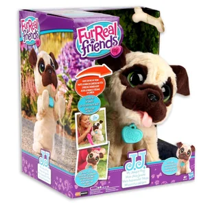 Hasbro Fur Real Friends Mopsik JJ - Zabawki interaktywne dla dzieci - miniaturka - grafika 2