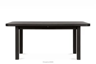 Duży stół do salonu rozkładany 140 cm wenge COSPE Konsimo - Stoły - miniaturka - grafika 1