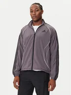 Bluzy męskie - adidas Bluza Teamgeist adicolor JW5865 Szary Loose Fit - miniaturka - grafika 1