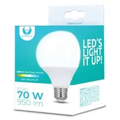 Żarówki LED - Forever Light Żarówka LED E27 G95 10W 230V 4500K - miniaturka - grafika 1