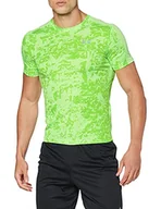 Koszulki męskie - Under Armour Ua Speed Stride koszulka męska z krótkim rękawem Lime Light/Lime Light/Reflective (884) S - miniaturka - grafika 1
