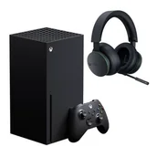 Konsole Xbox - Microsoft Xbox Series X 1TB + Xbox Series Stereo Headset - miniaturka - grafika 1