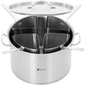 Garnki - Garnek do gotowania makronu z 4 wkładami śr. 40 cm 31 l - miniaturka - grafika 1