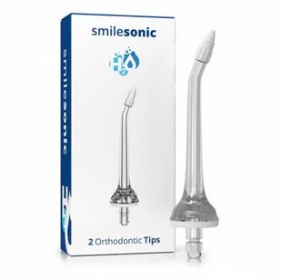 SmileSonic SMILESONIC Orthodontic Tips 2szt. - dysze ortodontyczne do irygatorów Smilesonic H2O - Końcówki do irygatorów - miniaturka - grafika 2