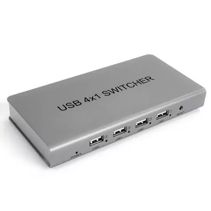 Spacetronik Switch KVM USB 4/1 Spacetronik SPU-41SW PRO USBKVM41 - Przełączniki KVM - miniaturka - grafika 2