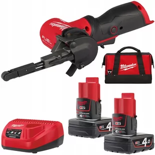 Milwaukee M12 FBFL10-402B akumulatorowy pilnik taśmowy 10x330 mm 12V 2x4,0Ah Li-Ion w torbie 4933480959 - Pozostałe elektronarzędzia - miniaturka - grafika 1