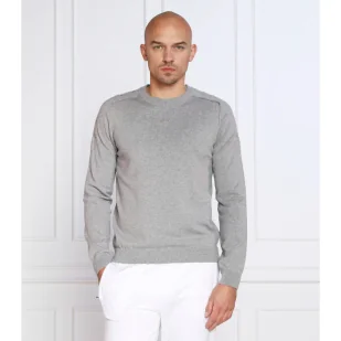 BOSS GREEN Sweter Roldi | z dodatkiem wełny - Swetry męskie - miniaturka - grafika 1