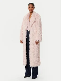 Guess Futro W5RL33 KCN60 Różowy Regular Fit - Płaszcze damskie - miniaturka - grafika 1