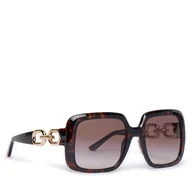 Okulary przeciwsłoneczne - Okulary przeciwsłoneczne Guess GU00161 Brązowy - miniaturka - grafika 1