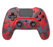 Kontrolery do Nintendo - Cobra QSP462CRD do PS4, PS3, PC, Android - bezprzewodowy - camo czerwony - miniaturka - grafika 1