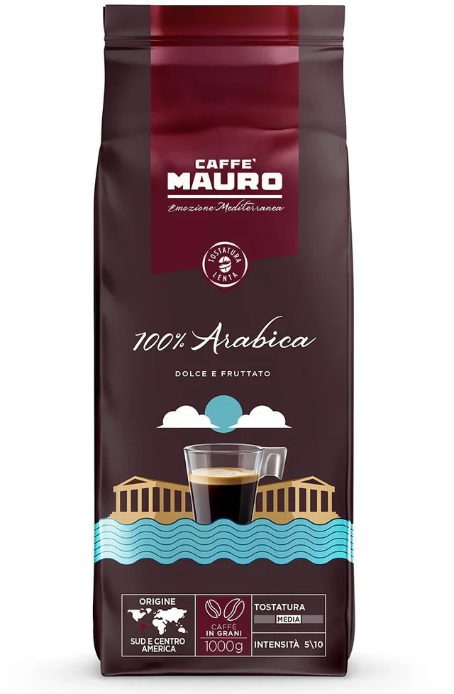 Kawa ziarnista Caffe Mauro 100% Arabica 1 kg
