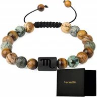 Bransoletki - Bransoletka uniseks, znak zodiaku PANNA, regulowana 17-24cm, Versatile - miniaturka - grafika 1