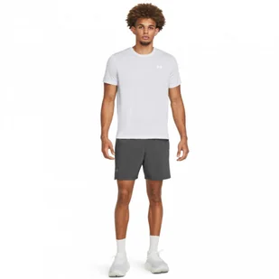 Męskie spodenki treningowe Under Armour UA Launch Pro 2n1 7\'\' Shorts - szare - Spodenki męskie - miniaturka - grafika 1