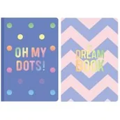 Zeszyty szkolne - Astra Brulion A5/80K kratka Oh my dots 4823088221343 - miniaturka - grafika 1
